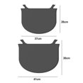 thumbnail image 3 of Neinkie Silicone Slow Cooker Liner with Handle, Food Grade, BPA Free, Reusable, Dishwasher Safe, 3 of 8