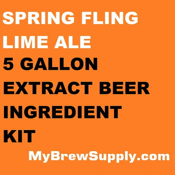 Spring Fling Lime Ale 5 gal Homebrew Beer Extract Ingredient Kit