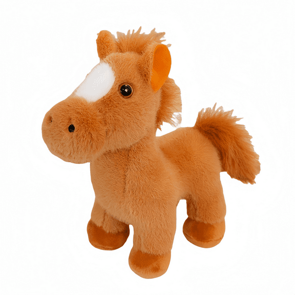 Lifelike Horse Stuffed Animal Plush Toys Super Realistic Pony Plush Toys Classic Birthday Gifts