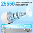 thumbnail image 4 of Ventilador portátil recargable PlayHot de mano con 12 horas de enfriamiento, 4 of 7