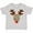 AC-Heather Grey, variant on Inktastic Christmas Reindeer Face with Names and Red Nose Boys or Girls Toddler T-Shirt