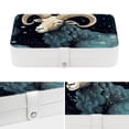 thumbnail image 4 of Constellation Portable PU Leather Travel Jewelry Stand Organizer Box with Removable Compartment and Necklace Holder, 4 of 6