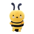 thumbnail image 2 of Juguete de peluche de abeja con alas para niños muñeco de Tmvgtek peluche suave de abeja para regalo de cumpleaños, 2 of 9