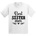 thumbnail image 3 of Inktastic Best Sister Ever Youth T-Shirt, 3 of 5