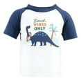 thumbnail image 3 of Hudson Baby Boys Swim Rashguard Set, Beach Vibe Dino, 3T, 3 of 4