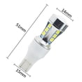thumbnail image 2 of 2 Pack Led Bulbs, 912 921 Led Bulb Reverse Light T15 Backup Light Led 2600 Lumens 6000k, White, 2 of 5