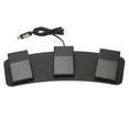 thumbnail image 1 of Pedal de interruptor de pie triple, interruptor de pie triple USB Pedal de interruptor de pie triple USB Pedal de pie triple USB diseñado para profesionales, 1 of 8
