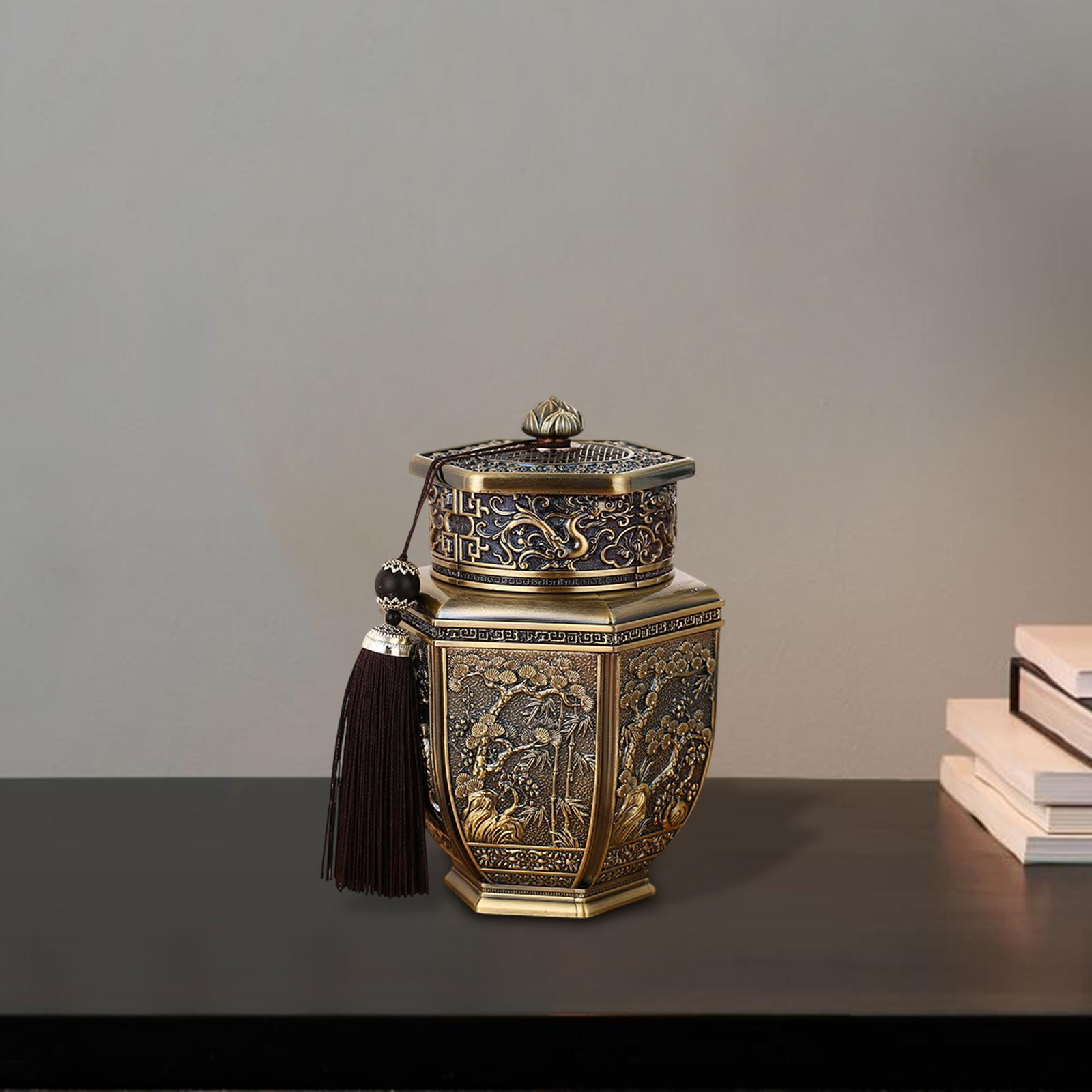 balikha Memorials Pet Urn Cremation Urn Loss Pet Remembrance Gift,Unique,Metal for Dogs and Cats Vintage for Dog Kitty Cat Kitten