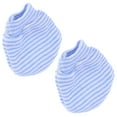 thumbnail image 2 of 1 Pair Newborn No Scratches Gloves Baby Cotton Mittens Infant Winter Gloves No Scratches Baby Mittens Knit Gloves for Newborns Toddlers, 2 of 7