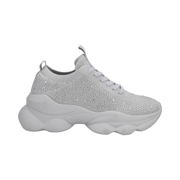 Tenis Mujer Ovx Casual Urbano Confort gris 25