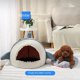 thumbnail image 3 of Cat Bed, Dog Bed, and Dog Nest Are Popular and Warm In Winter, with Semi Enclosed Shark Cat Nest Mat Pet Supplies, and Cat House ShopWise Round, 3 of 7