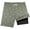 Z21-Army Green, variant on Kcolen Boys Swim Trunks with Compression Liner Toddler Swimsuit Boy Swim Shorts Bathing Suits Boxer Brief Swimming Trunks