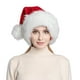 thumbnail image 3 of Gorro De Papá Noel De Navidad, Gorros Gruesos Y Esponjosos Grandes Rojos Para Adultos, Hombres, Mujeres, Gorro De Esquí Cálido, Gorros De Fiesta De Navidad, Cosplay De Papá, 3 of 8