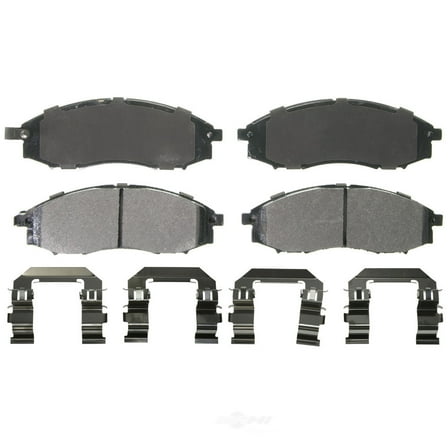 Disc Brake Pad Set Fits select: 2000-2001 NISSAN XTERRA