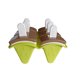 thumbnail image 2 of Moldes para Paletas de Sandía con Asas, Reutilizables, Fáciles de Desmoldar, Antigoteo, Helado Casero, Paleta de Fruta Casera., 2 of 4
