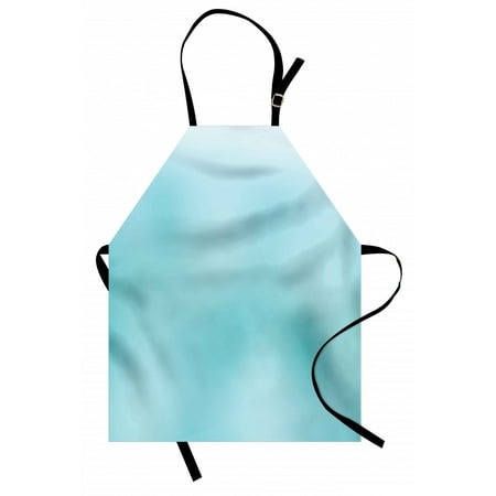 

Seafoam Apron Abstract Modern Art Inspired Illustration Aquatic Tones Blurred Background Design Unisex Kitchen Bib with Adjustable Neck for Cooking Gardening Adult Size Seafoam by Ambesonne