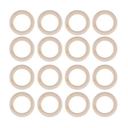 

Frcolor Ring Wood Diy Wooden Rings Making Circle Bag Handles Handbag Teether Crafting Cabone Connector Jewelry Pendant Crafts