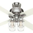 thumbnail image 6 of 59651-Hunter Fans-Viven 52 Inch Ceiling Fan with LED Light Kit and Handheld Remote-Modern Brass Finish, 6 of 7
