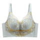 thumbnail image 1 of Ropa interior de brocado con flores de estilo nacional de salón de belleza, colección de pechos antiflacidez sin aros, sujetador push up de pecho pequeño, 1 of 6