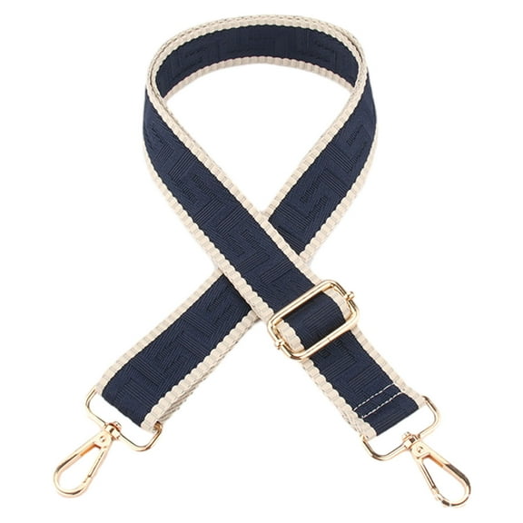 Purse Strap, Replacement Crossbody Shoulder Strap for Handbag, 3.8cm Wide Shoulder Strap Replacement, Adjustable 75-140cm-blue