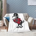 thumbnail image 6 of Benedictine College Logo Fleece Blanket, Very Soft Microfiber Flannel Blanket for Couch Warm and Cozy for All Seasons, 6 of 6