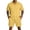 Yellow, variant on Mens 2 Piece Matching Set Gym Summer Sets Plus Size Beach Shirt and Shorts Fashion Drawstring Short Sleeve Outfits, M
