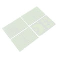 thumbnail image 3 of Pegatinas de pared NikouMX cielo nocturno 4 estrellas luna fosforescentes, 3 of 8