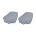 thumbnail image 2 of Fundas para asientos de barco de 2 piezas, fáciles de instalar y mantener, resistentes y universales. Gris, 2 of 8