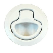 Southco Flush Pull Latch - Pull To Open - بلاستيك أبيض غير مغلق [M1-63- 1]