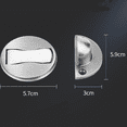 thumbnail image 4 of Butée de Porte magnétique Butée de Porte Support de loquet Butoir de Porte en métal SUS 304 Acier Inoxydable résistant au Sol Fini brossé brillar Electrónica, 4 of 5