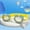 Light yellow, variant on Daolelai Love Cartoon Animals Waterproof Hd Boys and Girls Swimming Goggles