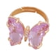 thumbnail image 1 of Anillos para mujer, regalos para mujer, moda para damas, color sólido, ajustable, con anillo de apertura, joyería, 1 of 3