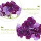 thumbnail image 4 of HAMPPLIES 6Ud Flores Artificiales De Moradas Para Y Duradera De Interiores, 4 of 5