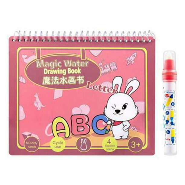 Creative Toys Activities Water Drawing Book Coloring Book Doodle Magic Pen Painting Board Kids Toys Yj Toys Games