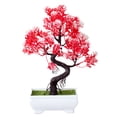 thumbnail image 2 of Artificial Flower Bonsai Tree-Fake Plant in Pot Artificial Plants,Faux Bonsai Pine Shaped Bonsai Artificial Plants for Home Decor Indoor,Office/Windowsill/Yard,Desktop Display, Zen Garden Décor, 2 of 8
