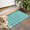 Esign Of Head, variant on French Bulldog Footprint Door Rugs,Washable Non Slip Door Mats Indoor,Decorative Door Mats,Entry Mat Indoor for Entrance,Bedroom,Kitchen,Bathroom,17"x30"