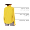 thumbnail image 3 of Pinspark Women's UPF 50+ Sun Shirts Quick Dry Quarter Zip Pullover Long Sleeve Workout Running Golf Beach Tops Loose Fit, 3 of 6