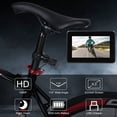 thumbnail image 3 of Handlebar Bike Mirror, 1080P Bicycle Rear View Camera with 4.3in Monitor Night Vision Function for Mountain Bike, E-Bike, 3 of 8