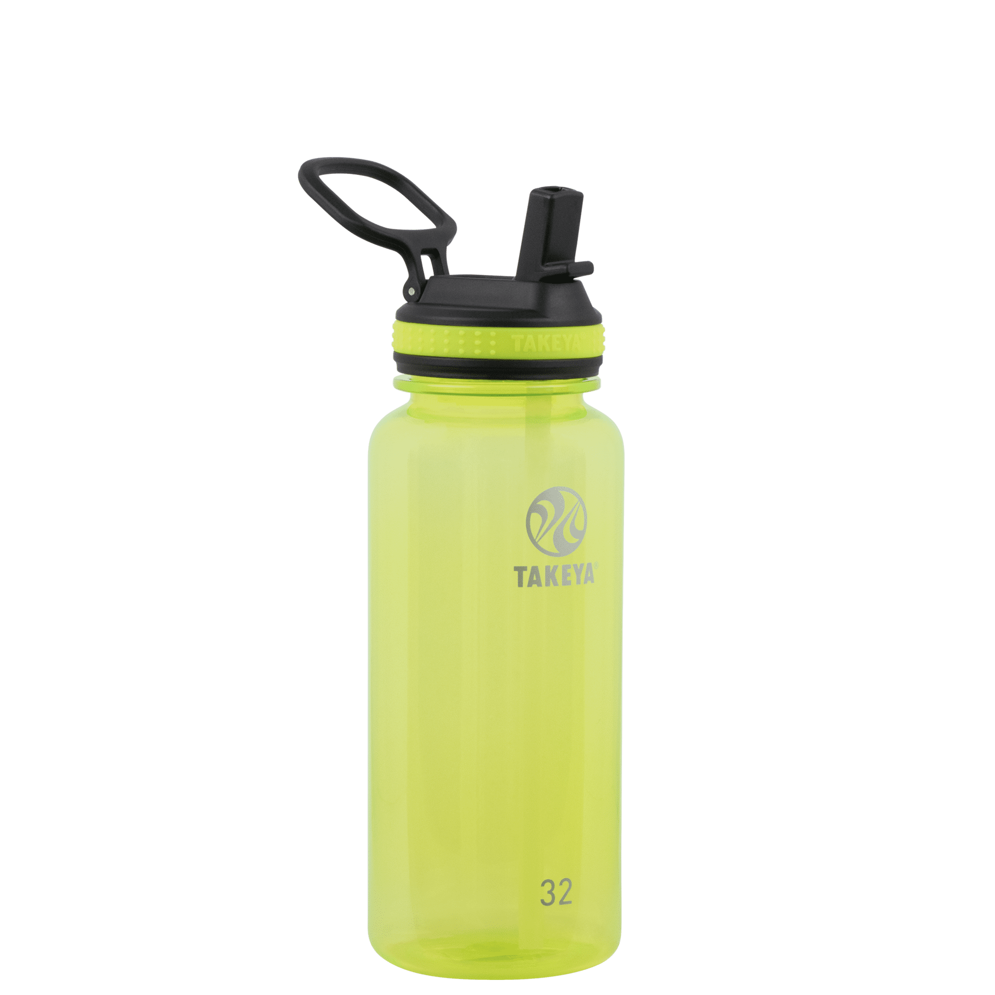 Takeya Tritan 32oz Straw Water Bottle Wild Lime