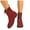 Red, variant on Ankle Boots for Women Vintage Leather Front Zipper Short Booties Round Toe Casual Riding Boots