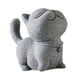 thumbnail image 5 of Estatua de gato miniatura de piedra para té, mesa de té, mesa de té, animal adorable y divertido gato tsundere, 5 of 9