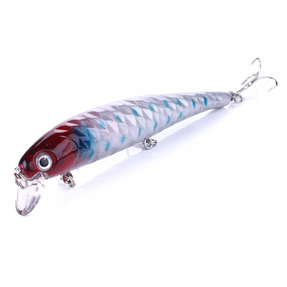HENGJIA Fishing Lures, Jerkbait for Bass Fishing Minnow Lure Set, Fishing Plugs Hard Baits Swimbaits for Trout Bass Perch Fishing,6pcs