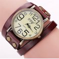 thumbnail image 4 of First Layer Cowhide Retro Three Circle Casual Quartz Watch Unisex, 4 of 8