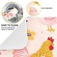 thumbnail image 2 of Chickens Dish Drying Mat Dish Drainer Rack Mats Water Absorbent Non-Slip Easy Clean Heat Resistant for Kitchen Counter, 2 of 8