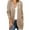 Khaki, variant on DDAPJ pyju Womens Long Sleeve Open Front Cardigans Chunky Knit Draped Sweaters Trendy Casual Outwear with Pockets Khaki L