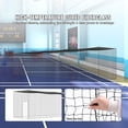 thumbnail image 2 of KFFKFF Portable Softball Baseball Batting Cage with Storage Bag, Black, 55 x 12 x12ft (Without Framework), 2 of 9