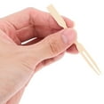 thumbnail image 3 of Masteelf 200PCS Mini Bamboo Forks for Appetizers Fruit Picks Party Fruits Charcuterie Food Accessories, 3 of 8
