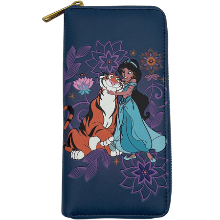 Loungefly Disney Aladdin Jasmine & Rajah Scene Wallet