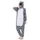 thumbnail image 4 of Pijamas de dibujos animados de cebra para hombres y mujeres, Disfraces de Halloween, Kigurumi, monos de felpa, Mono, 4 of 5
