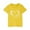Yellow, variant on HERESOM Toddler Girls Summer Top Cotton T-shirt Fashion Cute Round Neck Print Tee Short Sleeve Top,3T-10Y